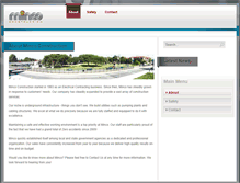 Tablet Screenshot of mincoconstruction.com